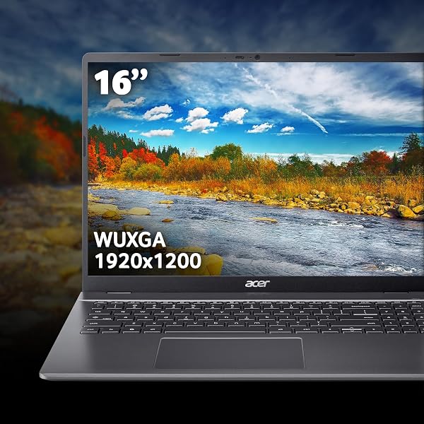 acer Chromebook Plus 516 CB516-1H Laptop - Intel Core i3-1315U, 8GB, 256GB SSD, Integrated Graphics, 16" WUXGA, Chrome OS, Iron - 4