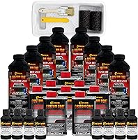 Vista 83 de Custom - Revestimiento protector de 1.5 galones (6 cuartos), para caja de camión,para rodillo, brocha o rociador con kit de aplicador de pincel