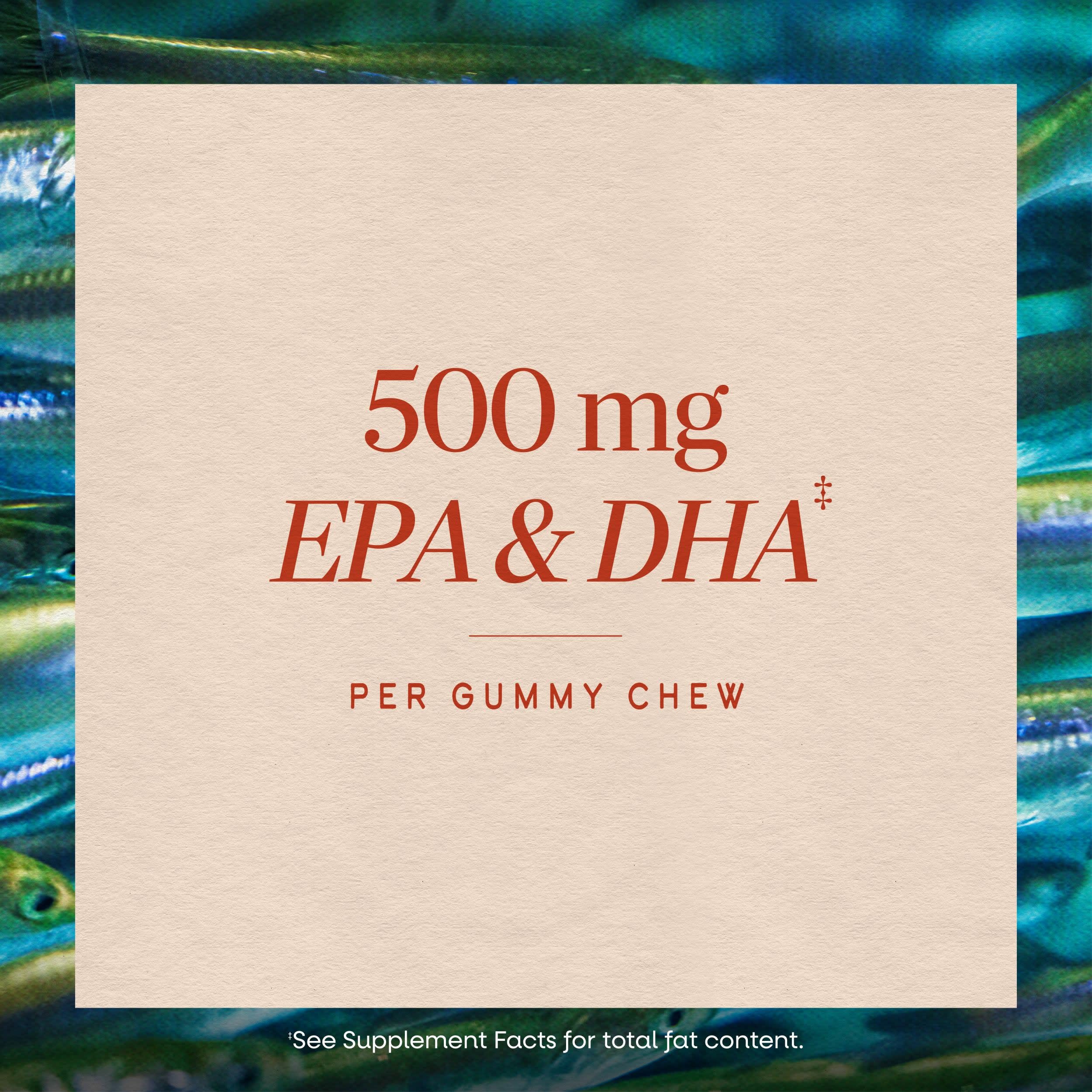 Nature's Way Omega-3 Gummy Chew, Supports Eye & Brain Function*, 30 ct — Amazon image 5