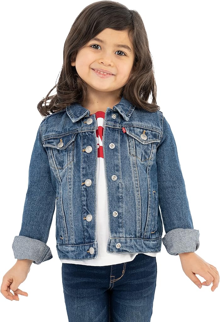 Детские Levi's® Denim Trucker Jacket (Toddler)