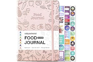 Food Log Journal 2019 for Women and Men: 6-Month Health Journal for...