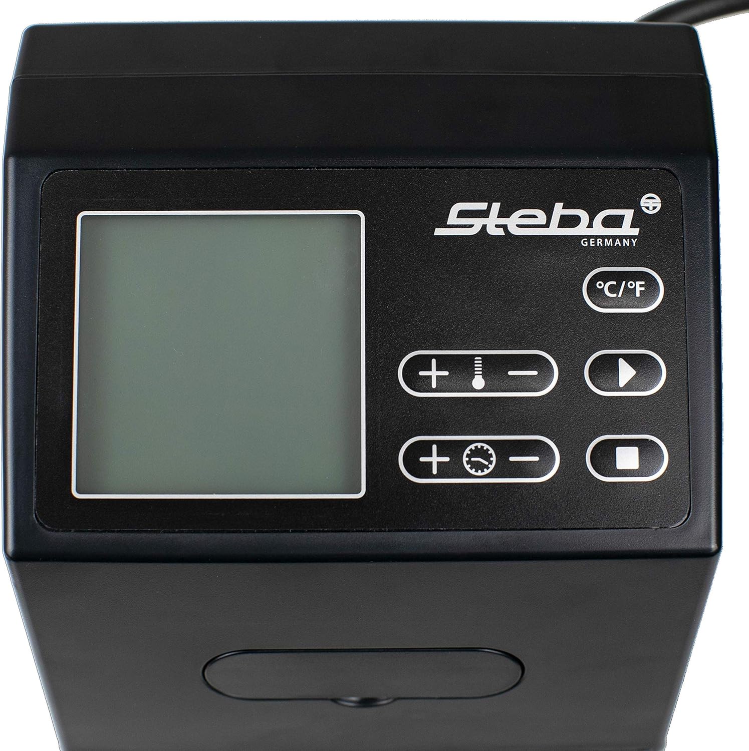 Жогорку view of the Steba SV 100 control panel