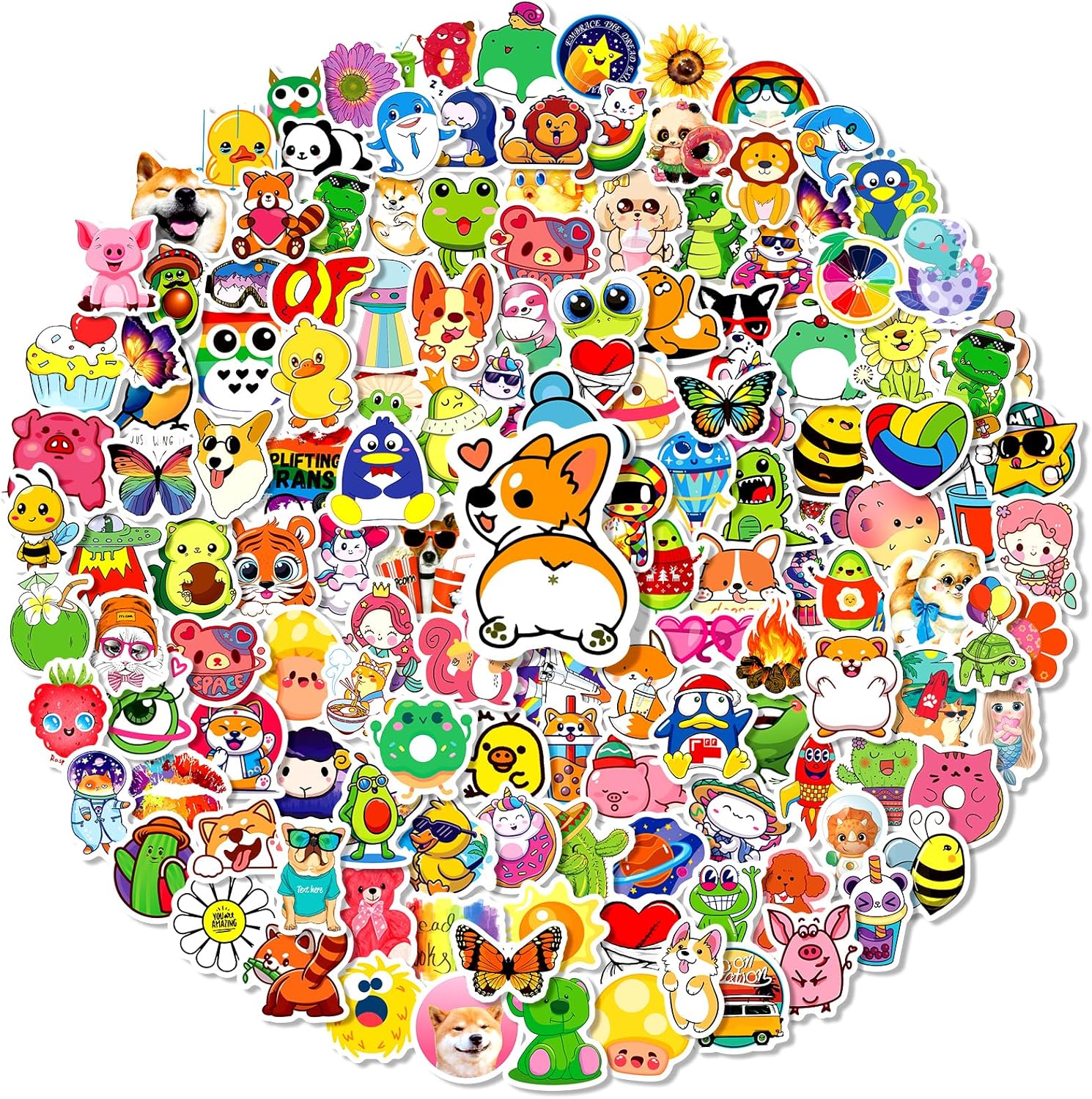 1000 PCS Stickers for Water Bottles, Cool Stickers Pack for