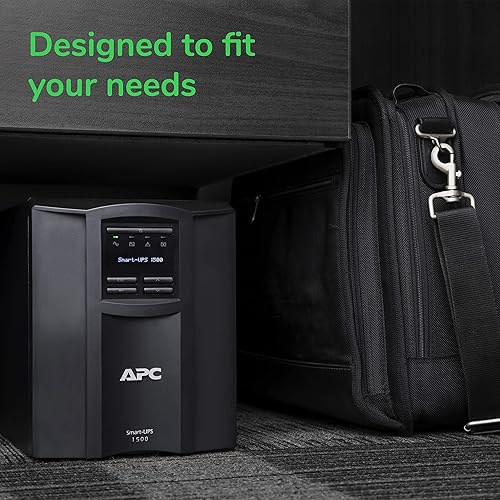Miniatura 7 de APC UPS inteligente de 1500VA con SmartConnect, SMT1500C Sinewave UPS batería de respaldo, AVR, 120V, fuente de alimentación ininterrumpida