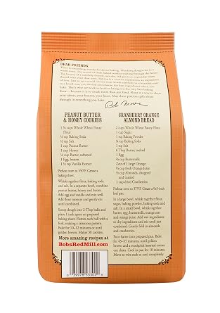 Bob's Red Mill Pastry Flour Whole Wheat - 5 lb