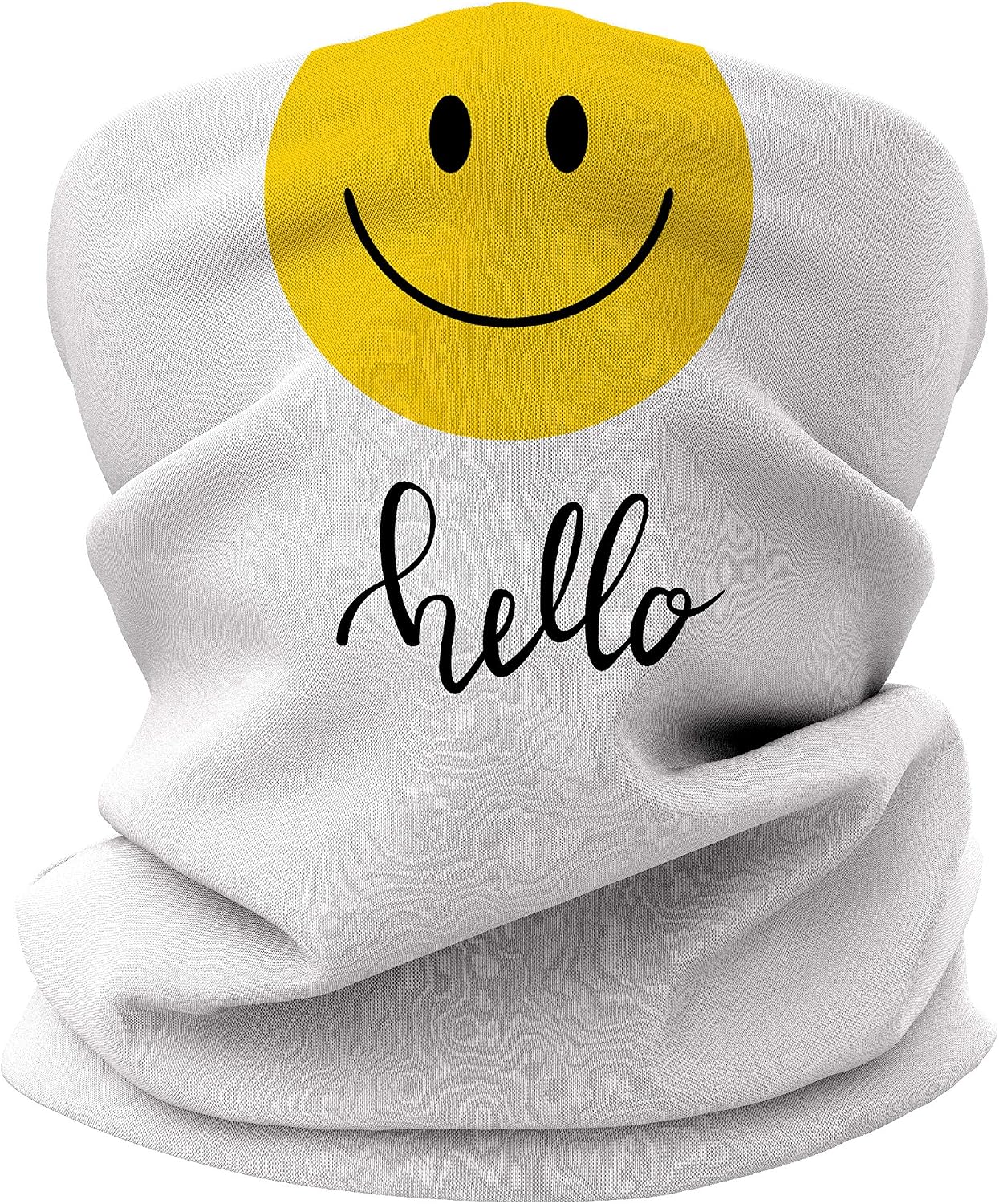 Seamless Face Cover Mouth Mask Bandanas, Oooh Yeah Men Women Neck Gaiter Scarf Headwear Tube for Dust, Outdoors