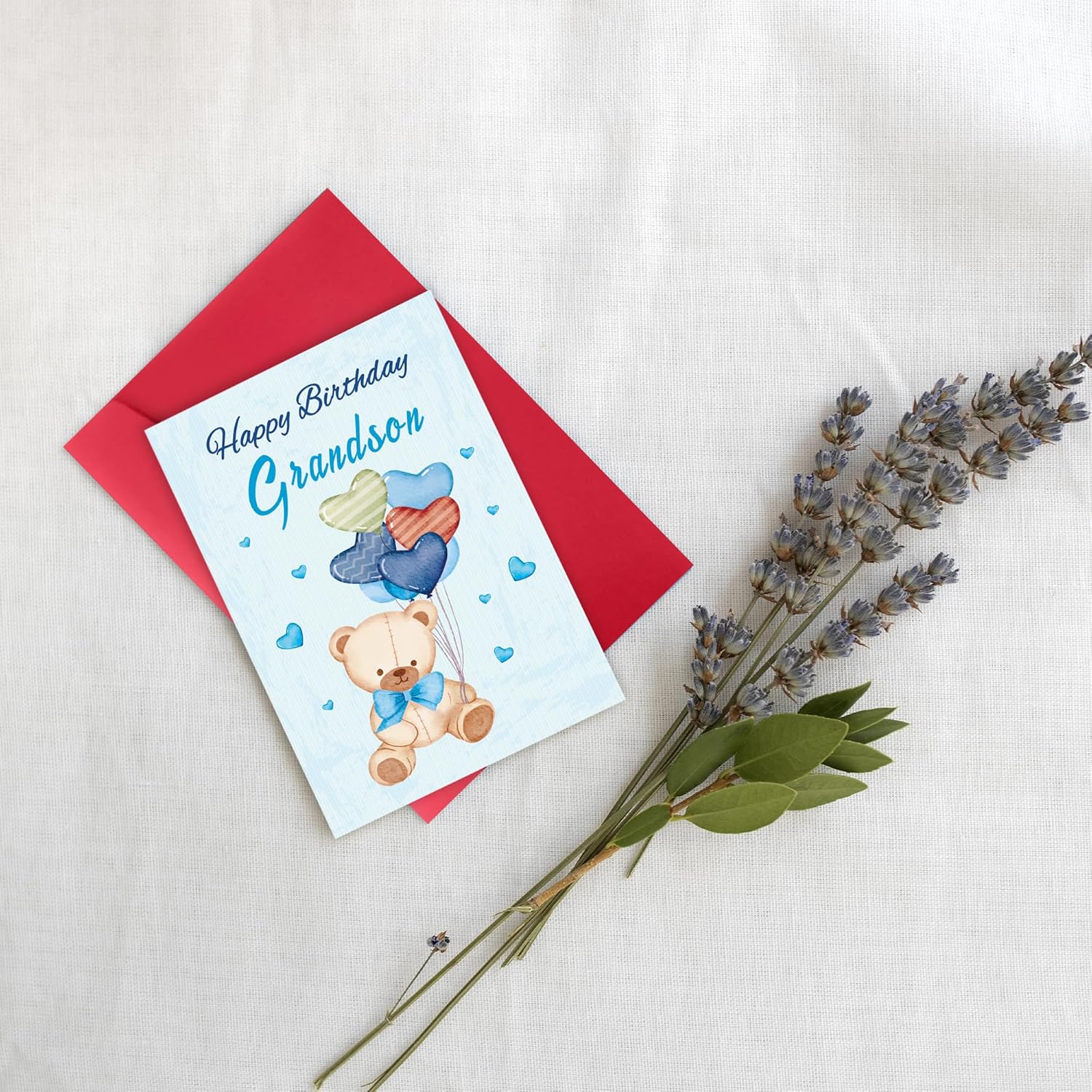 Grandson Birthday Card, Happy Birthday Cards & Gifts for Grandson from Grandma Grandpa - Image 6