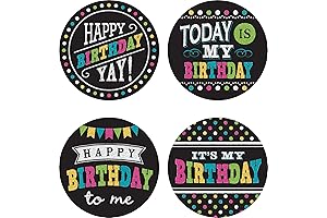 Teacher Created Resources Birthday Button Badges