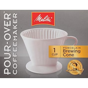Melitta 64101 Porcelain #2 Cone Brewer