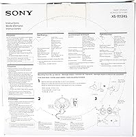 Vista 4 de Sony XS-R1345 5-1/4" 4 vías 220 vatios altavoz para coche (par)