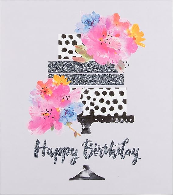 Hallmark Birthday Card 'Cake' - Medium