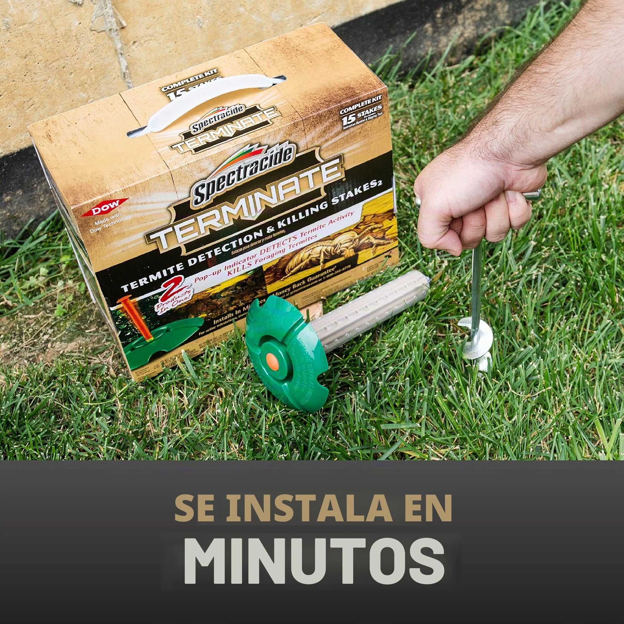 Spectracide Terminar detección termite & killing stakes2 (hg-96115) (15 ct)