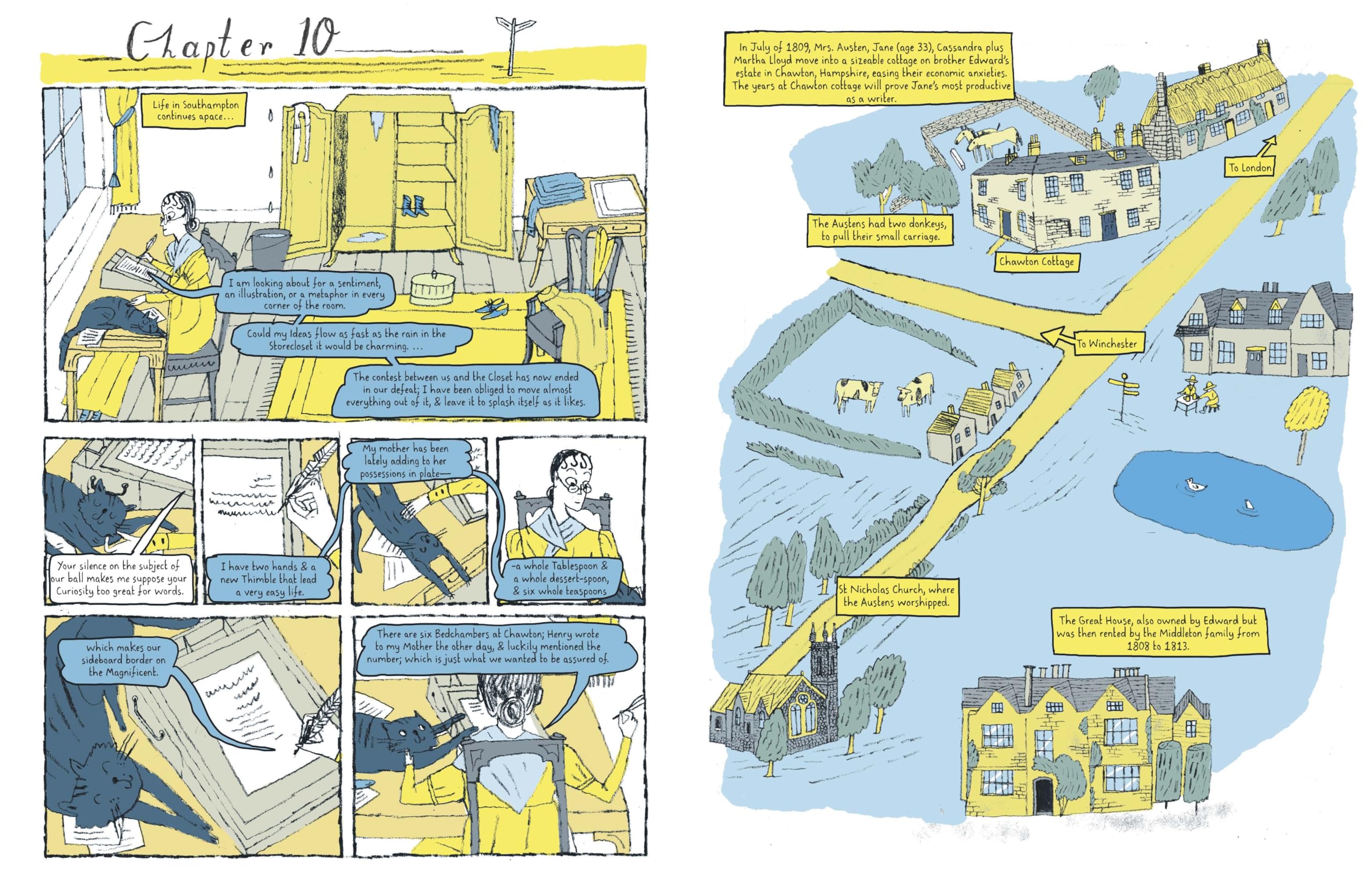 The Novel Life of Jane Austen: A Graphic Biography - Image 8
