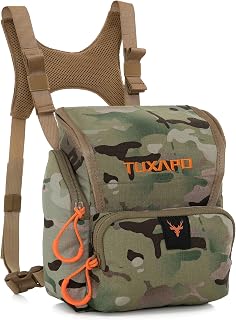 Binocular Harness Chest Pack Hunting Hiking Shooting Bino Straps Secure Binoculars