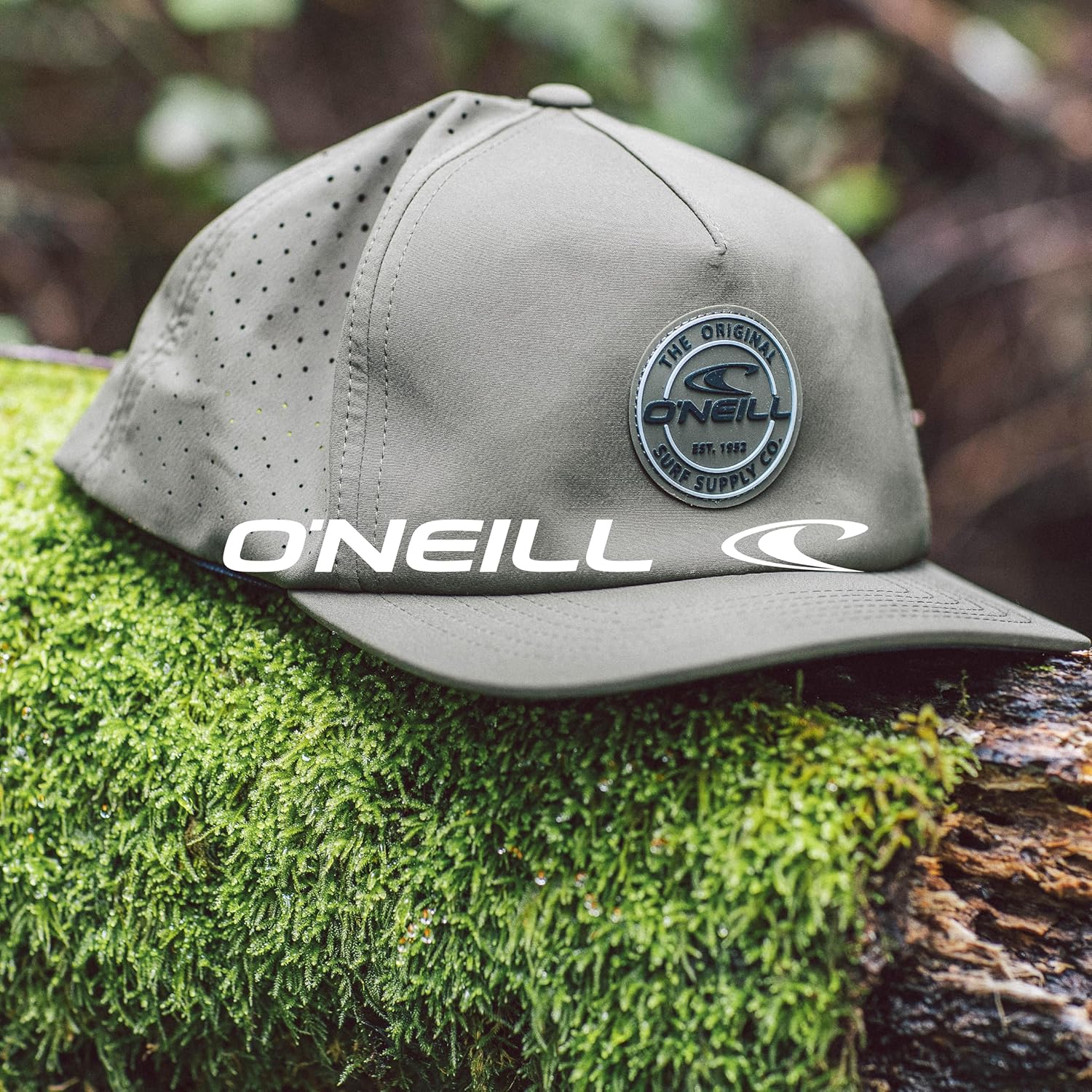 O'NEILL Men's Flexfit Cotton Logo Hat