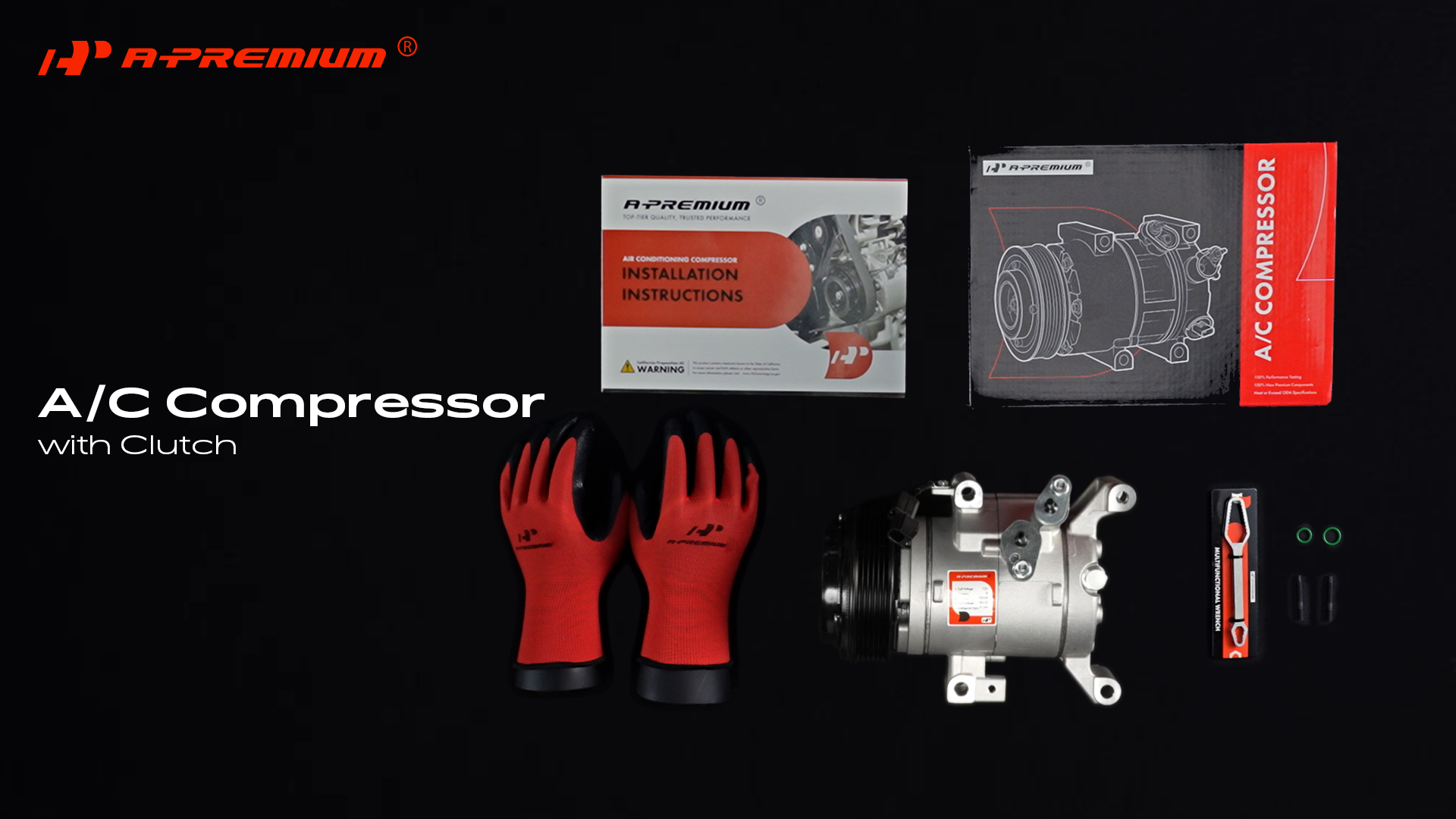 Amazon.com: A-Premium AC Compressor with Clutch Compatible with