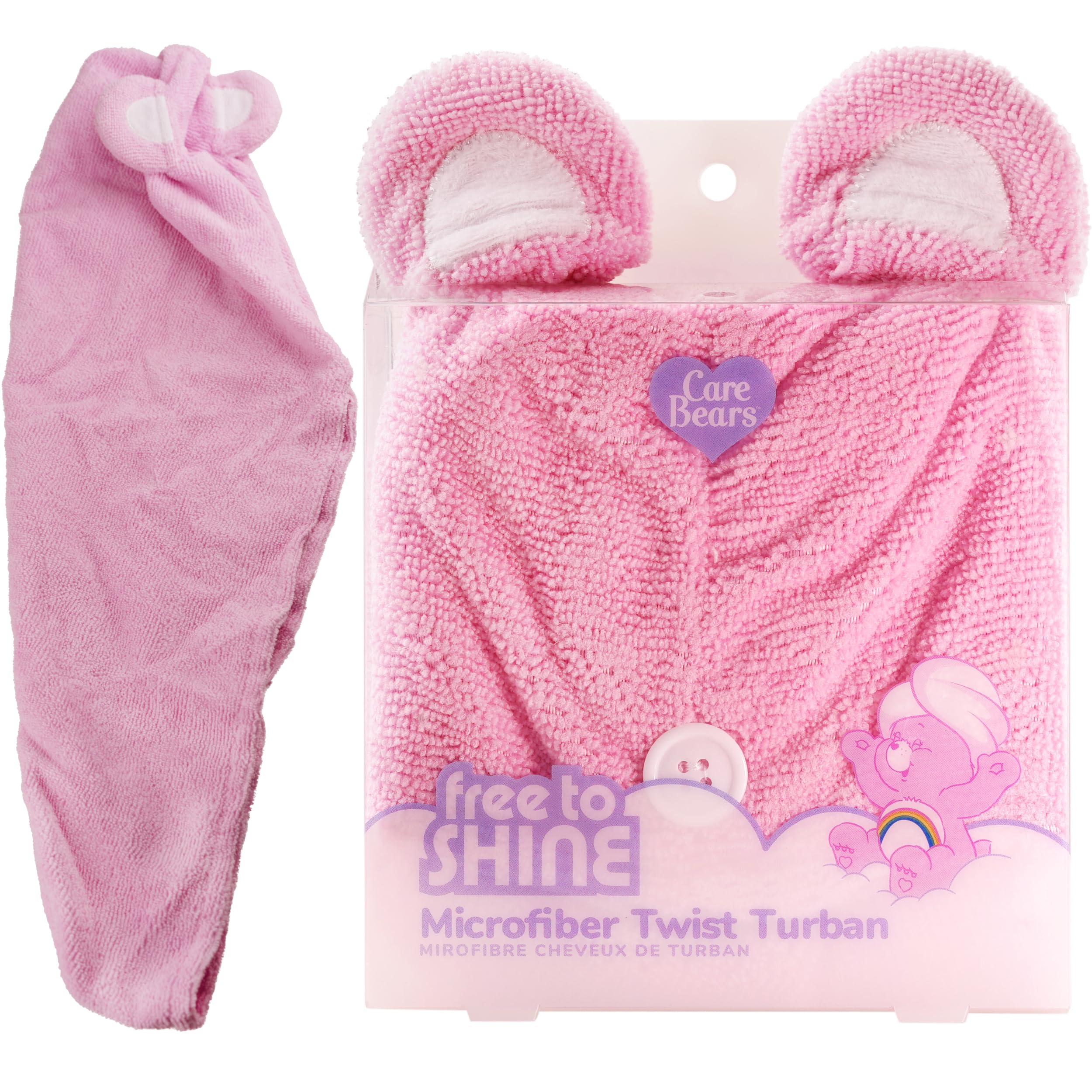 Cooperbear クーパーベアー Amazon.com: Spa Savvy Care Bears Microfiber Quick Dry Hair Towel