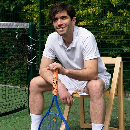 Miniatura 3 de Get A Grip - Cinta de agarre de raqueta de tenis personalizada - Overgrips de tenis antideslizantesde secado rápido - Agarre de raqueta de bádminton