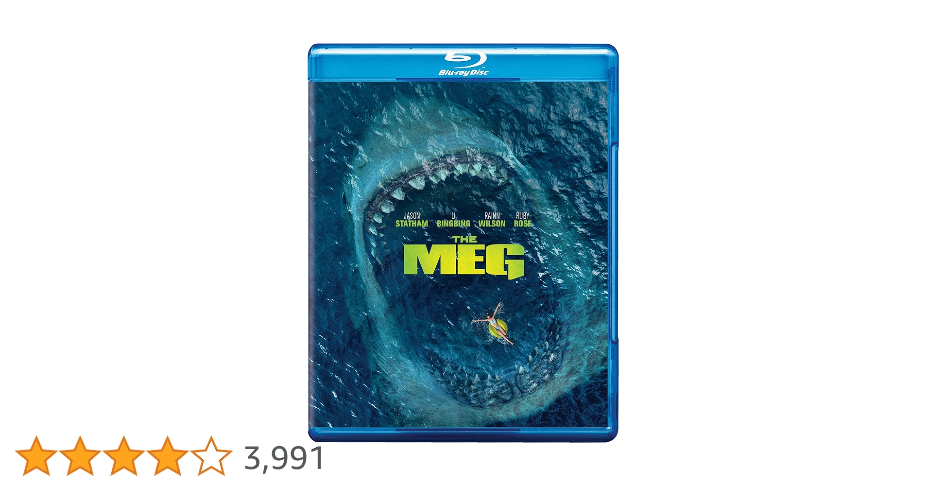 Amazon.co.jp: The Meg [Blu-ray] : Jason Statham, Bingbing Li