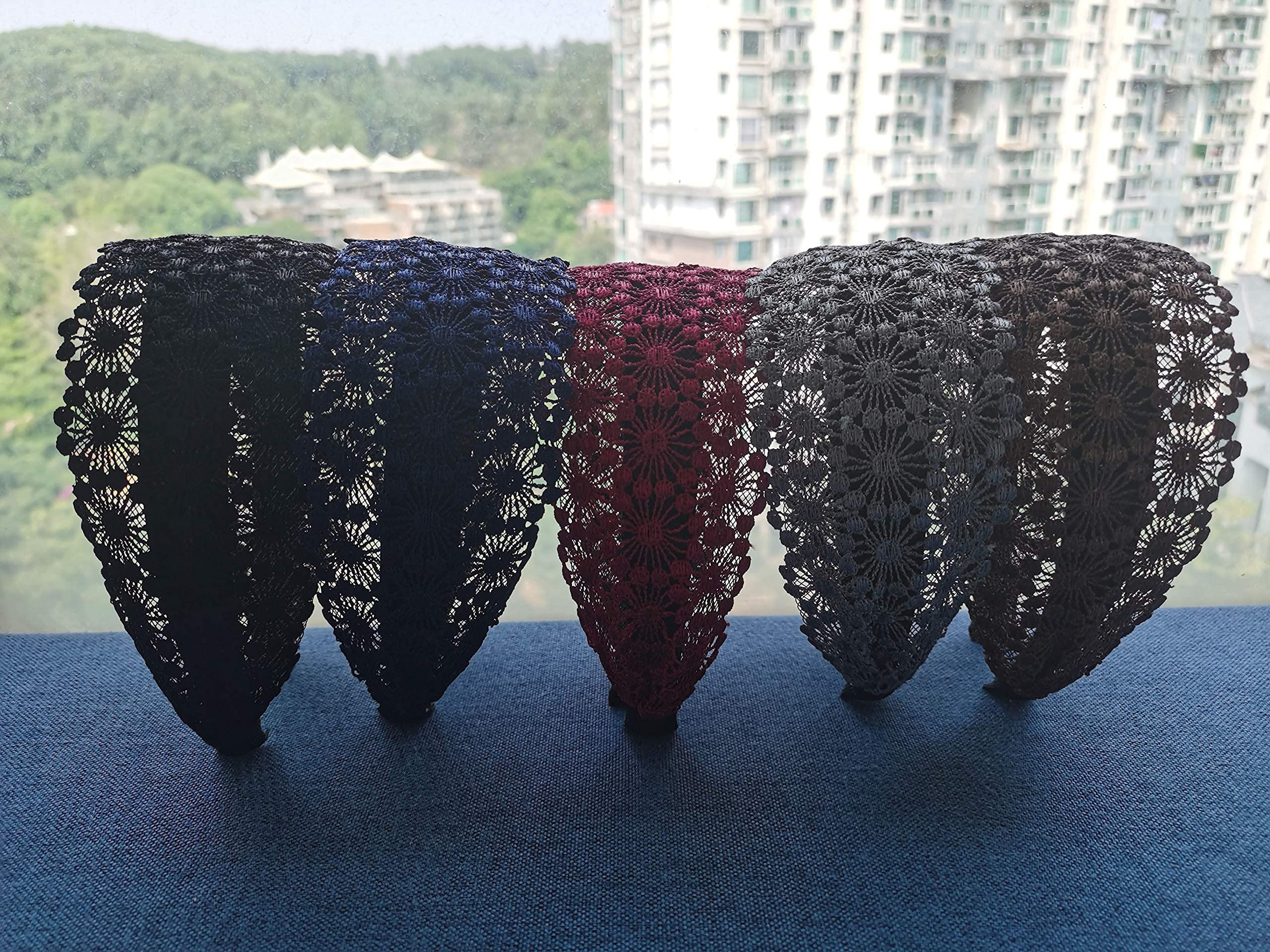 Amazon.com : DORIS&JACKY Fashion Wide Lace Headbands and 