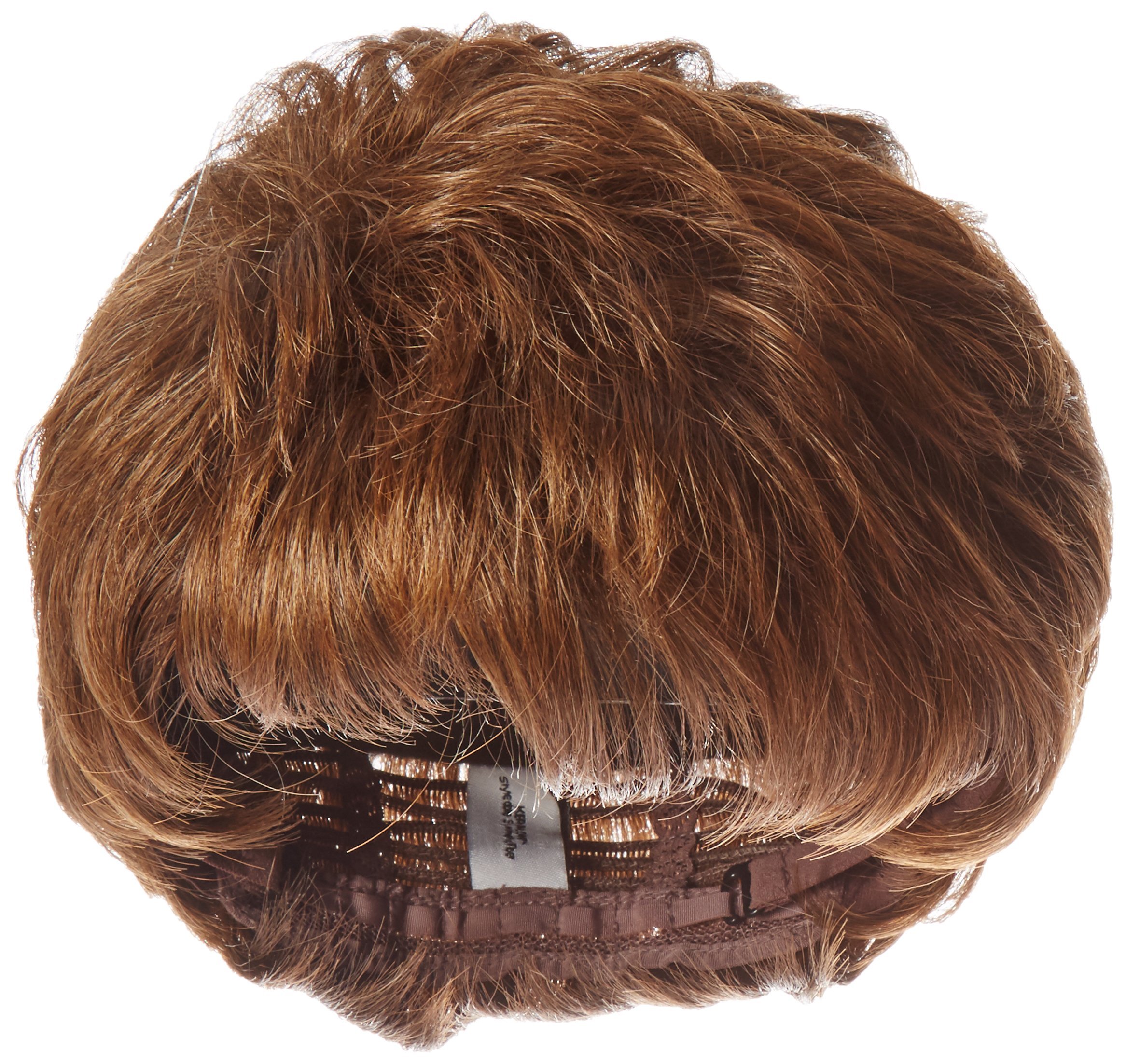 Lux Hair by Sherri Shepherd Textured Pixie Wig, Medium Red Rooted, 0.8 Pound
