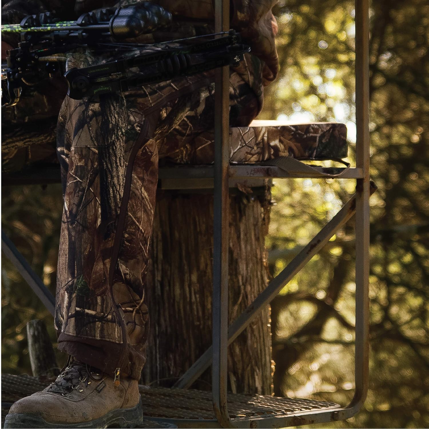 Hunt Comfort Double Gun LiteCore Premium Padded High Density Foam Portable Hunting Seat for Two, Realtree Xtra : Sports & Outdoors