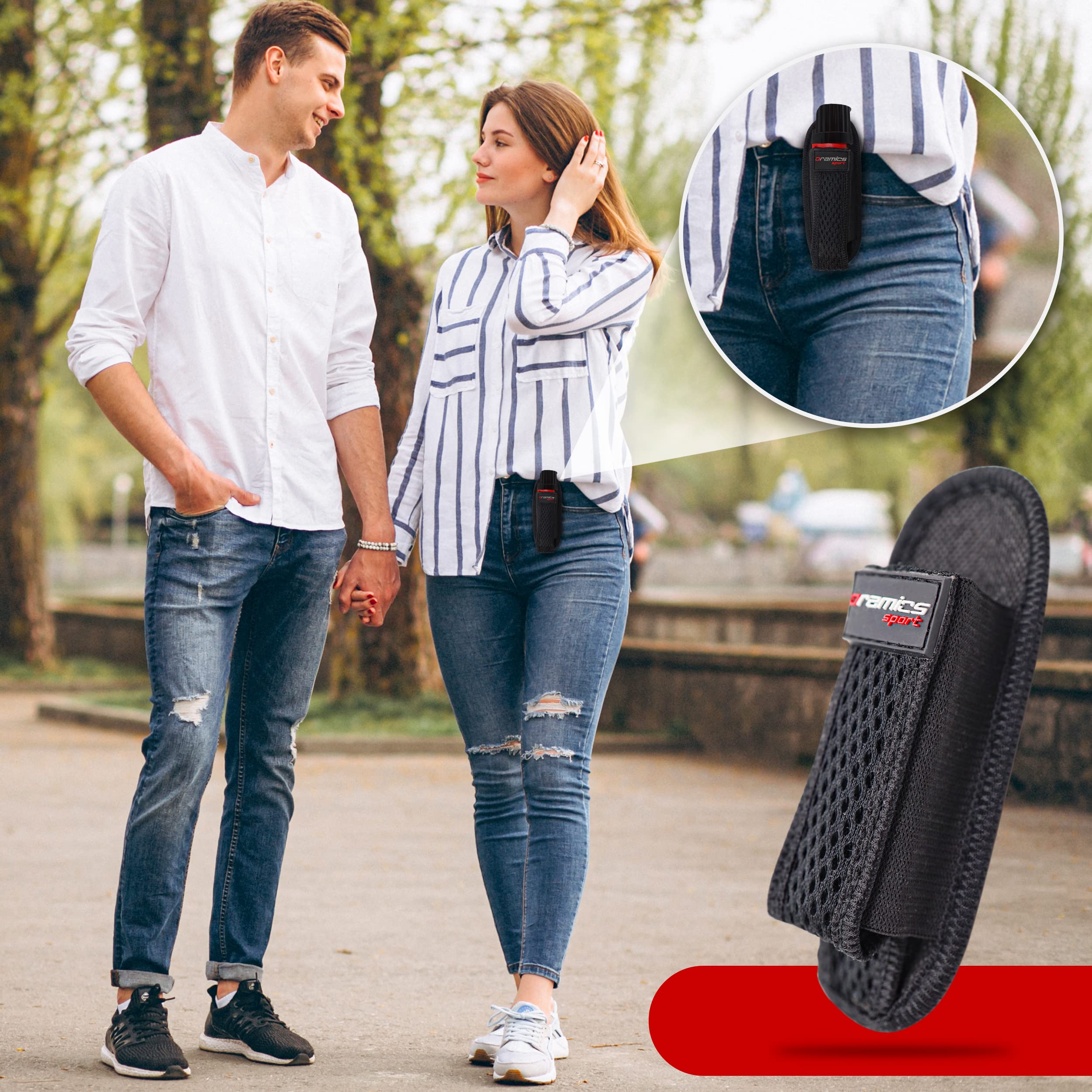 Pfefferspray-Tasche Aus Nylon - Robustes Etui Für Unterwegs