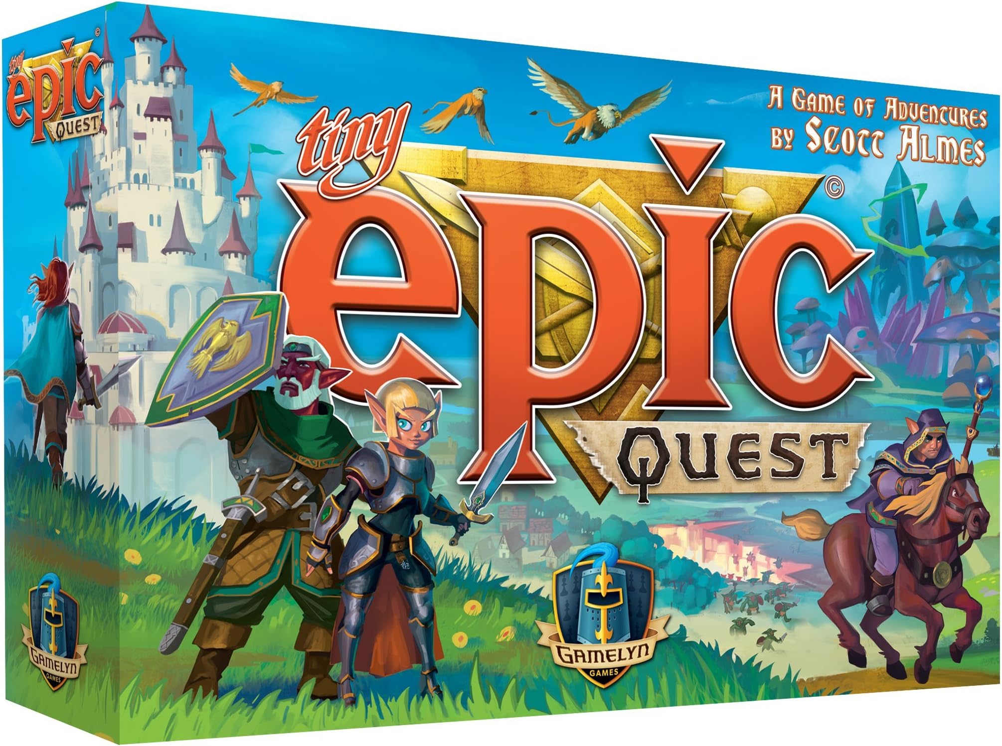 Gamelyn Games Tiny Epic Quest Fantasy Board Game: A Small Box Adventure