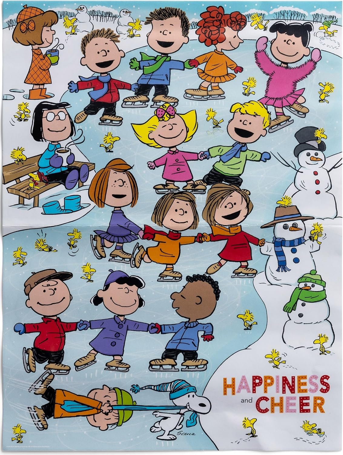 DaySpring - Peanuts Happiness and Cheer 550 Piece Jigsaw Puzzle