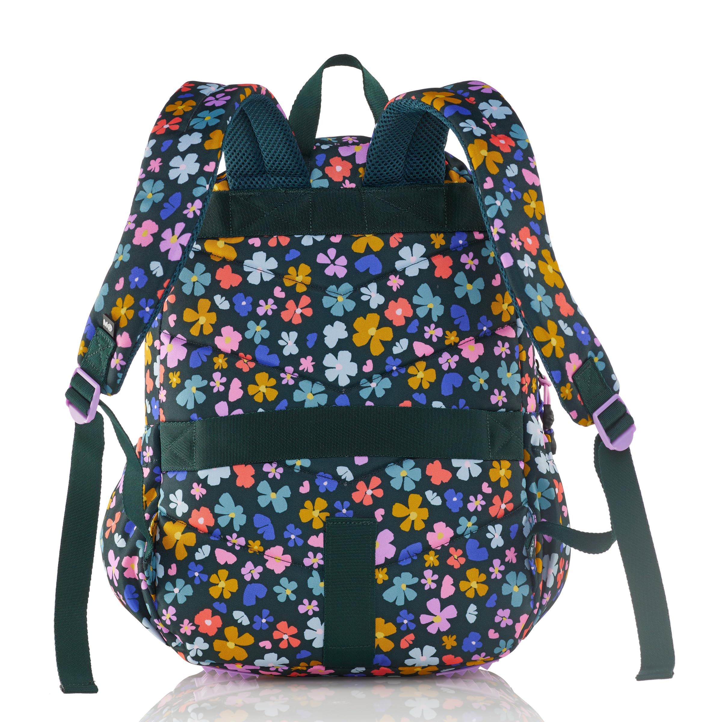 Miquelrius - Mochila Escolar 27 L Triple Compartimento, Spring Night | Doble Cremallera, Espalda Acolchada y Tiradores Metálicos para Separar y Acceder Fácilmente al Material