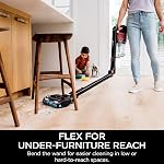 Shark Vertex Pro Aspirateur de bâton sans fil - DuoClean PowerFins, HyperVelocity Aspiration, auto-nettoyage, MultiFLEX La baguette, 60-Minute Durée, LED Les phares, IQ Affichage, IZ662H