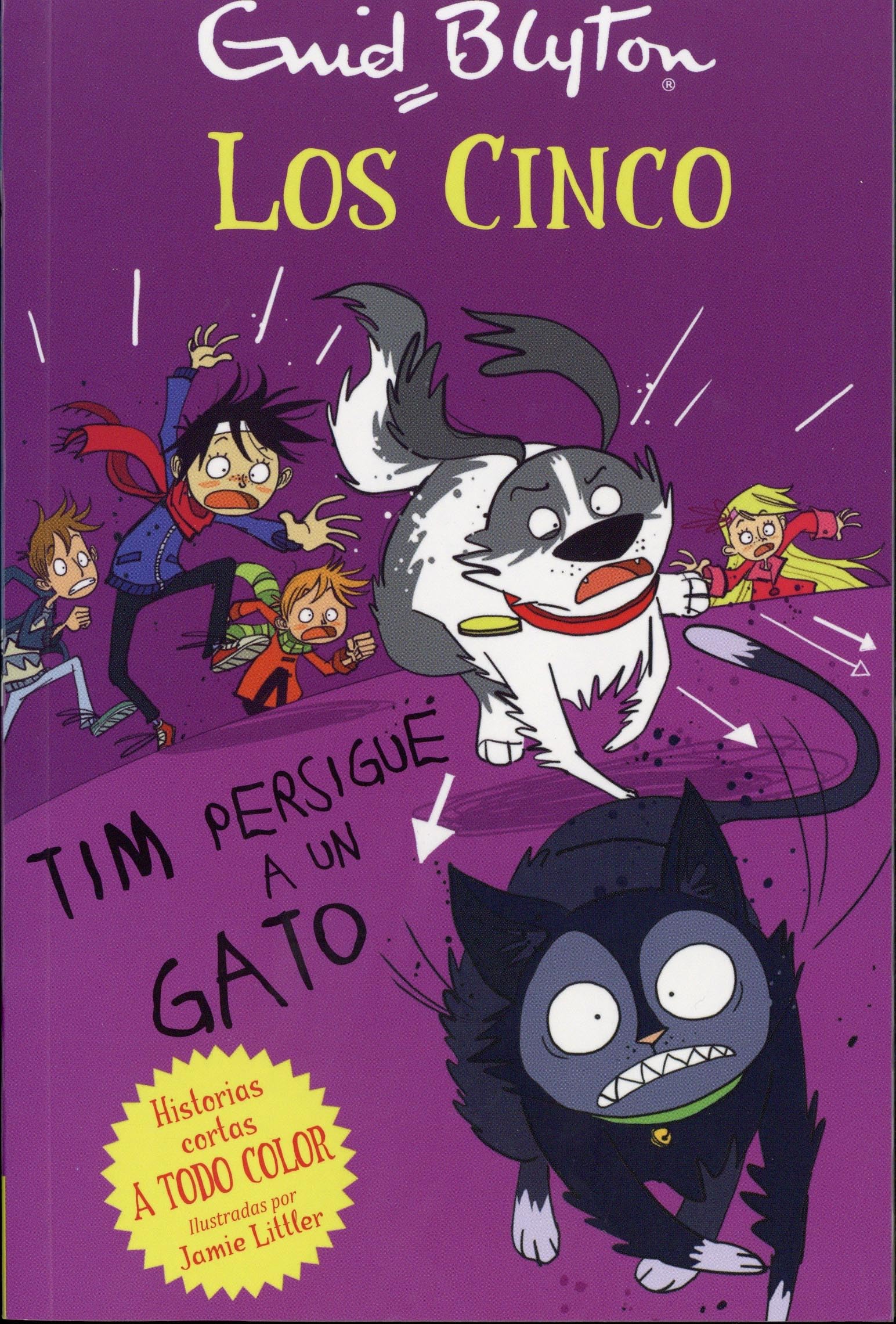 Tim persigue a un gato (Los Cinco Historias Cortas / Famous Five)