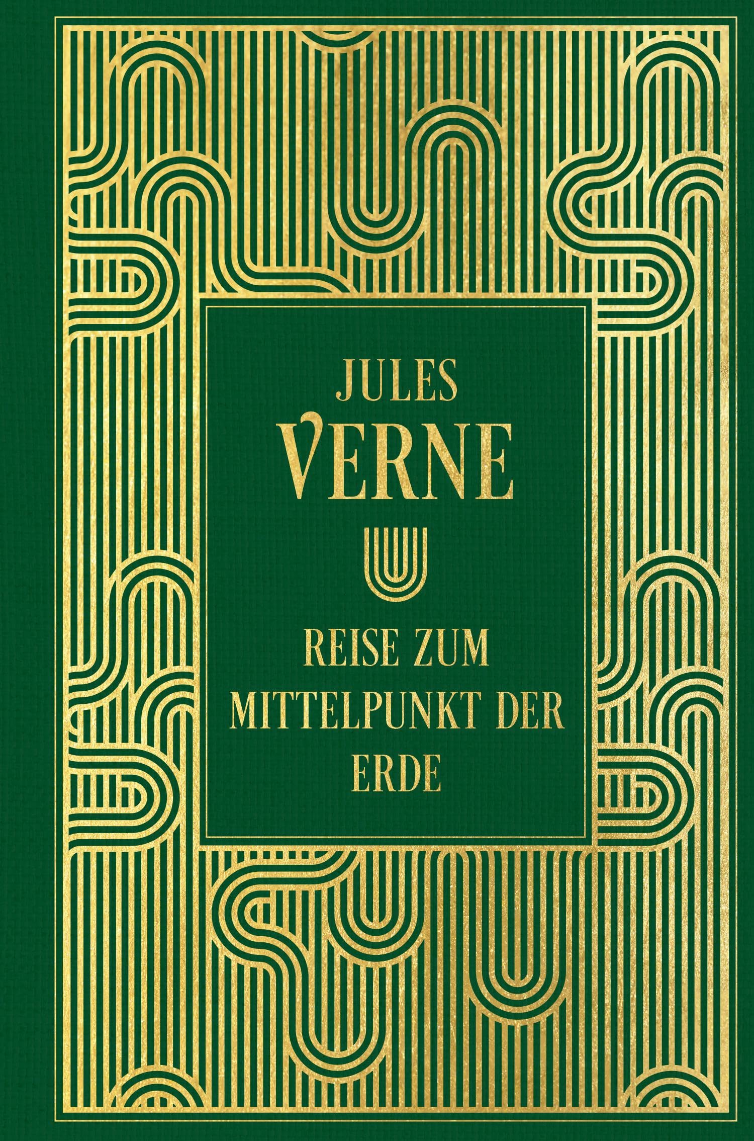 Reise zum Mittelpunkt der Erde: Mit den Illustrationen der Originalausgabe: Leinen mit Goldprägung