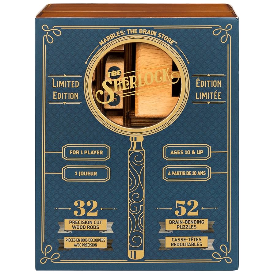 ジアハオ ポラ Sherlock The Sherlock – Wooden Puzzle Game, Jigsaw Puzzles - Amazon