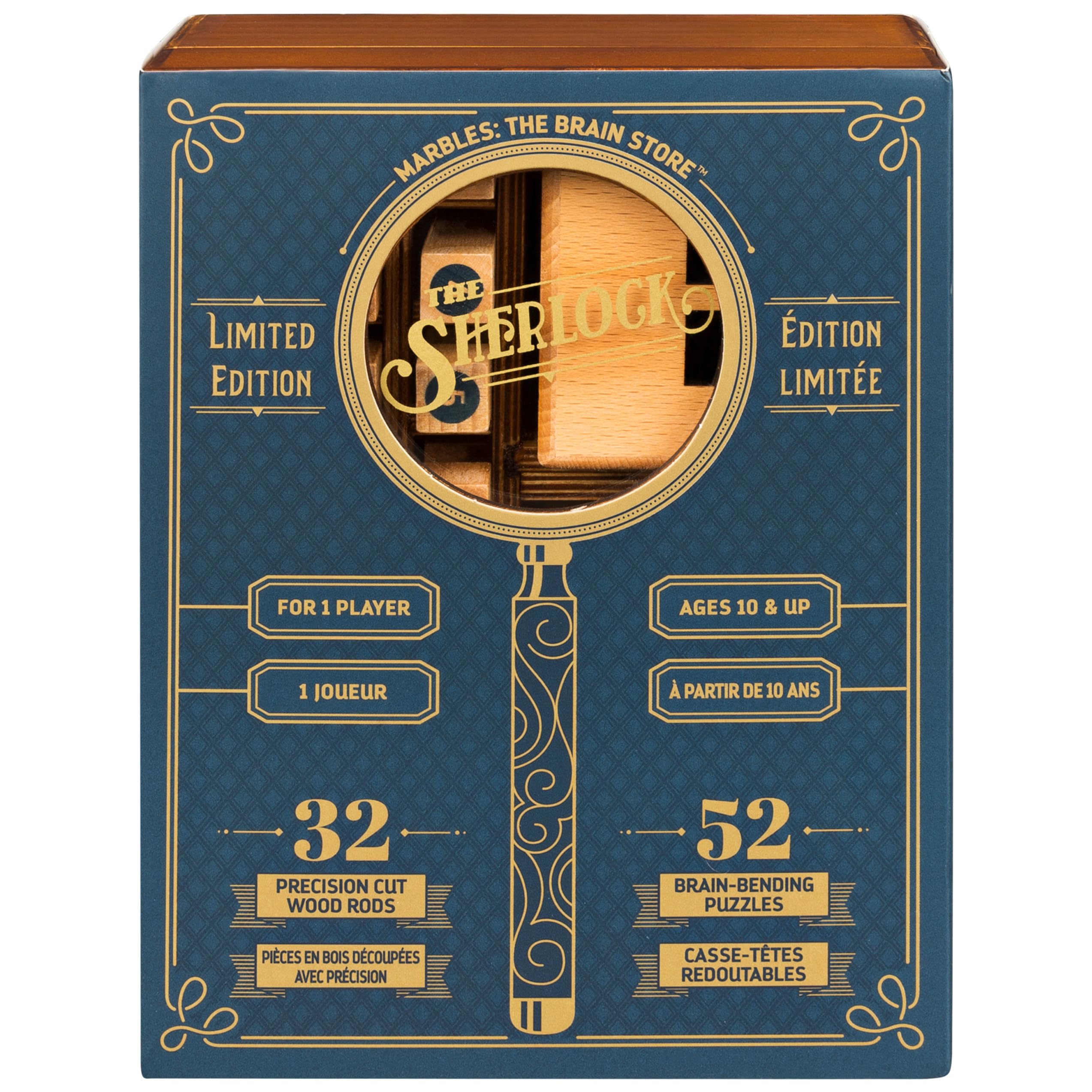 Amazon.com: Marbles The Sherlock – Wooden Puzzle Game : Toys & Games