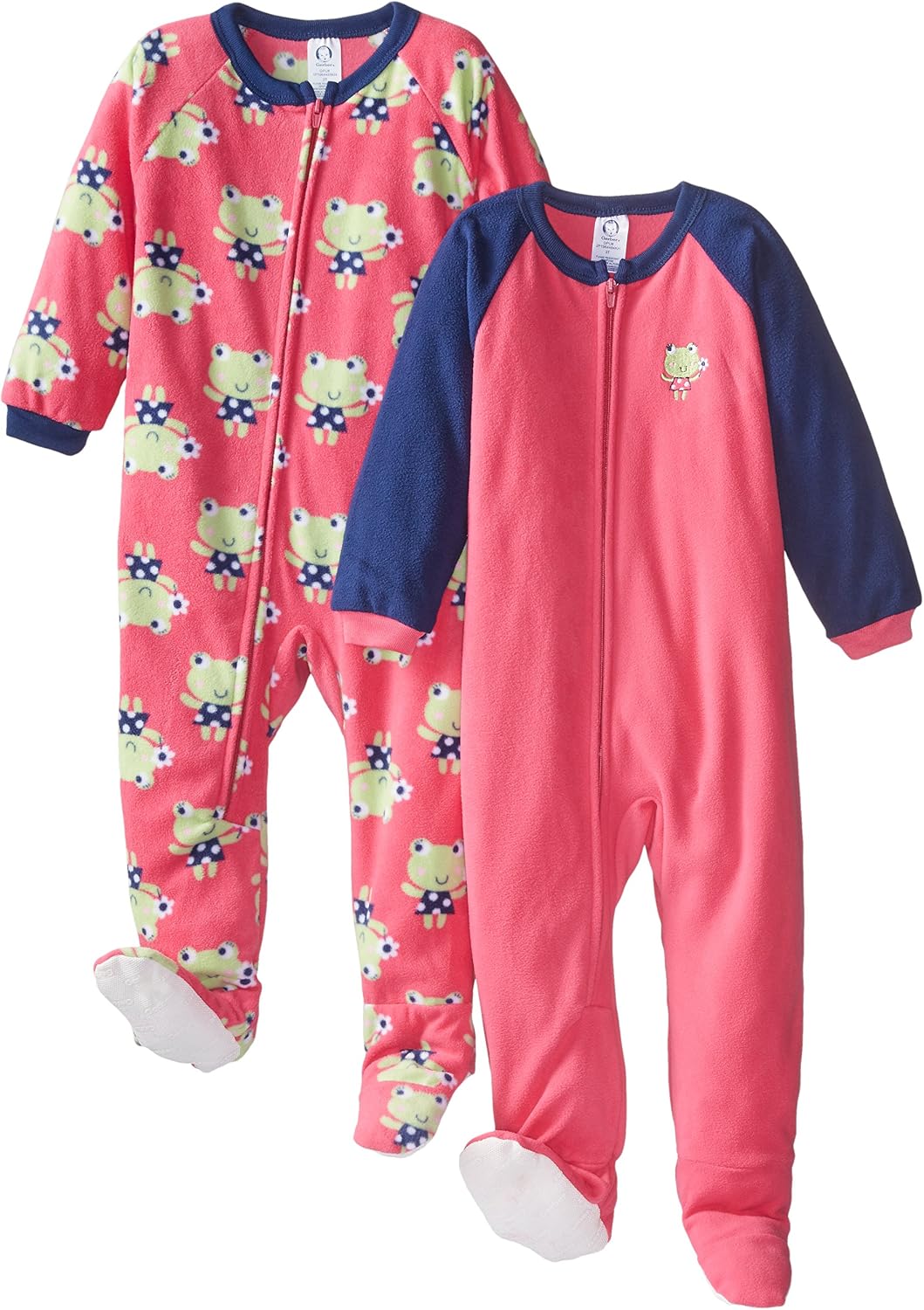 Gerber Girls' 2-Pack Blanket Sleeper