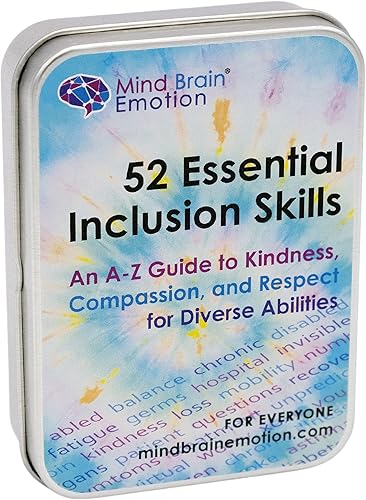 Mind Brain Emotion 52 Habilidades Esenciales de Inclusión - Guía de la A a la Z sobre Bondad, Compasión, Respeto por la Diversidad y las