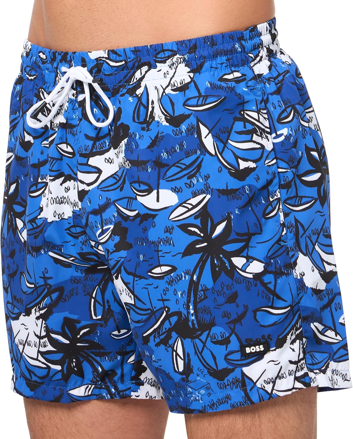 BOSS Men's Willow Swim Trunk