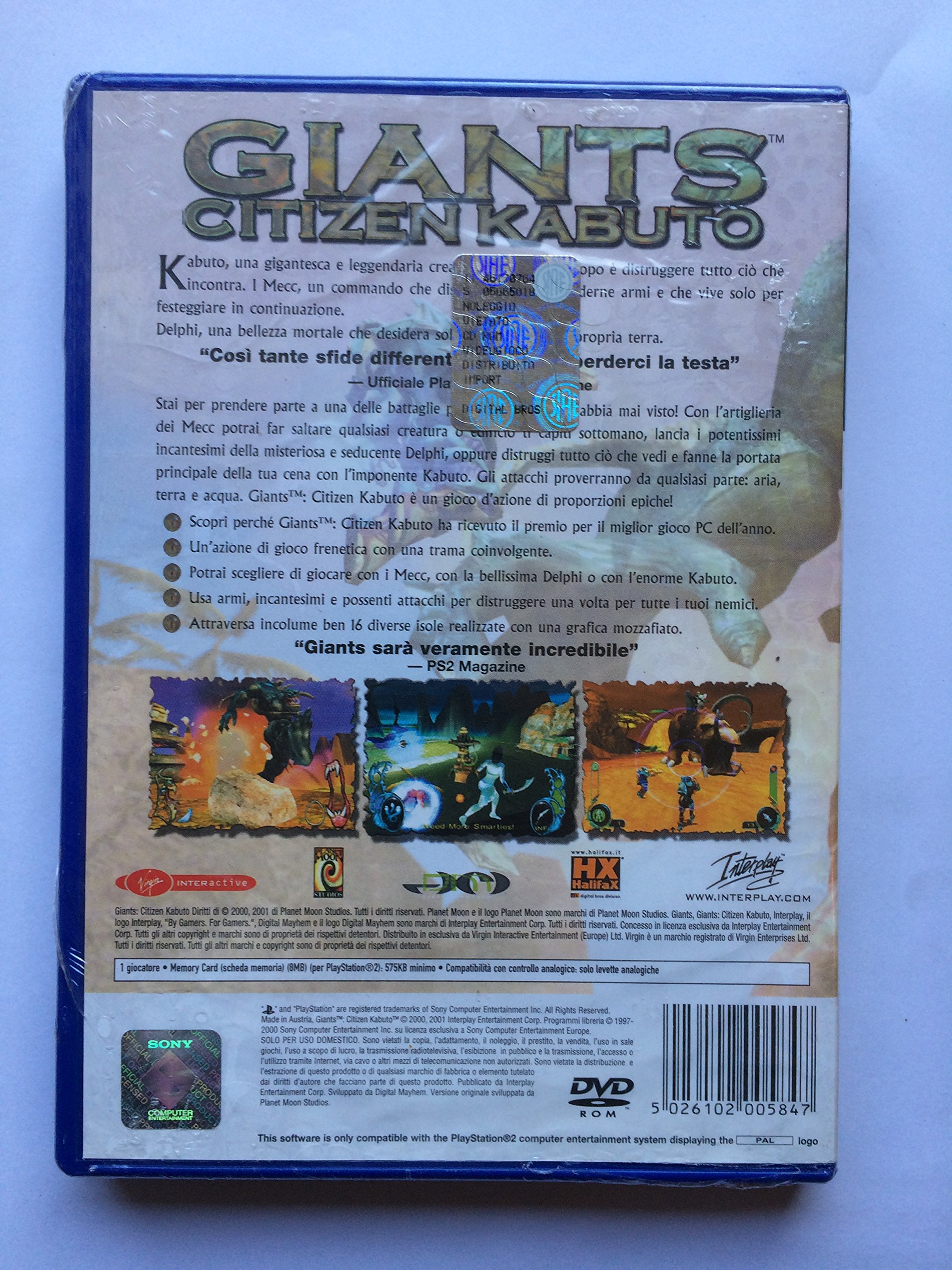 Giants: Citizen Kabuto (PS2)