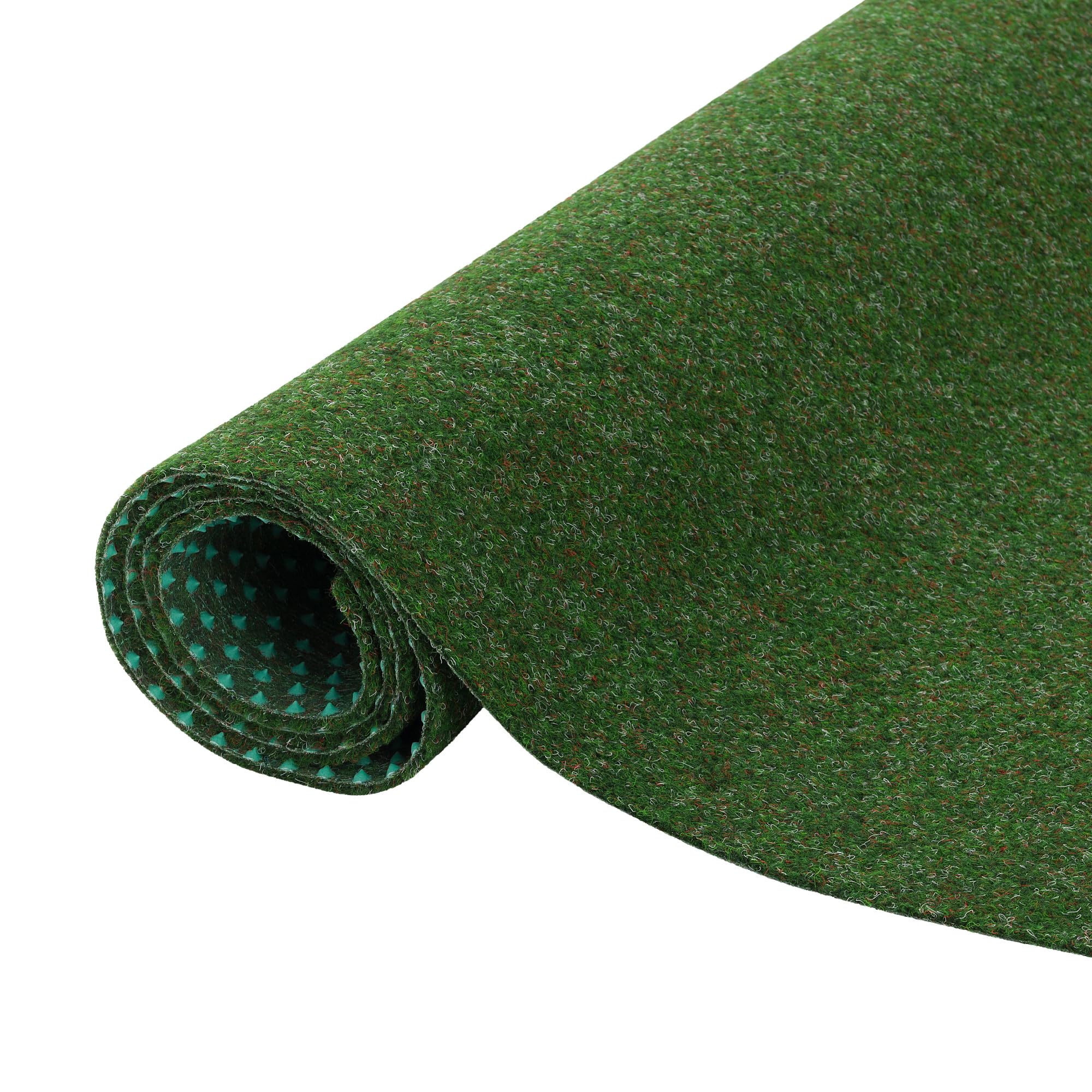 Snapstyle Kingston - Tapis Type Gazon Artificiel – pour Jardin, terrasse, Balcon - Vert mélangé