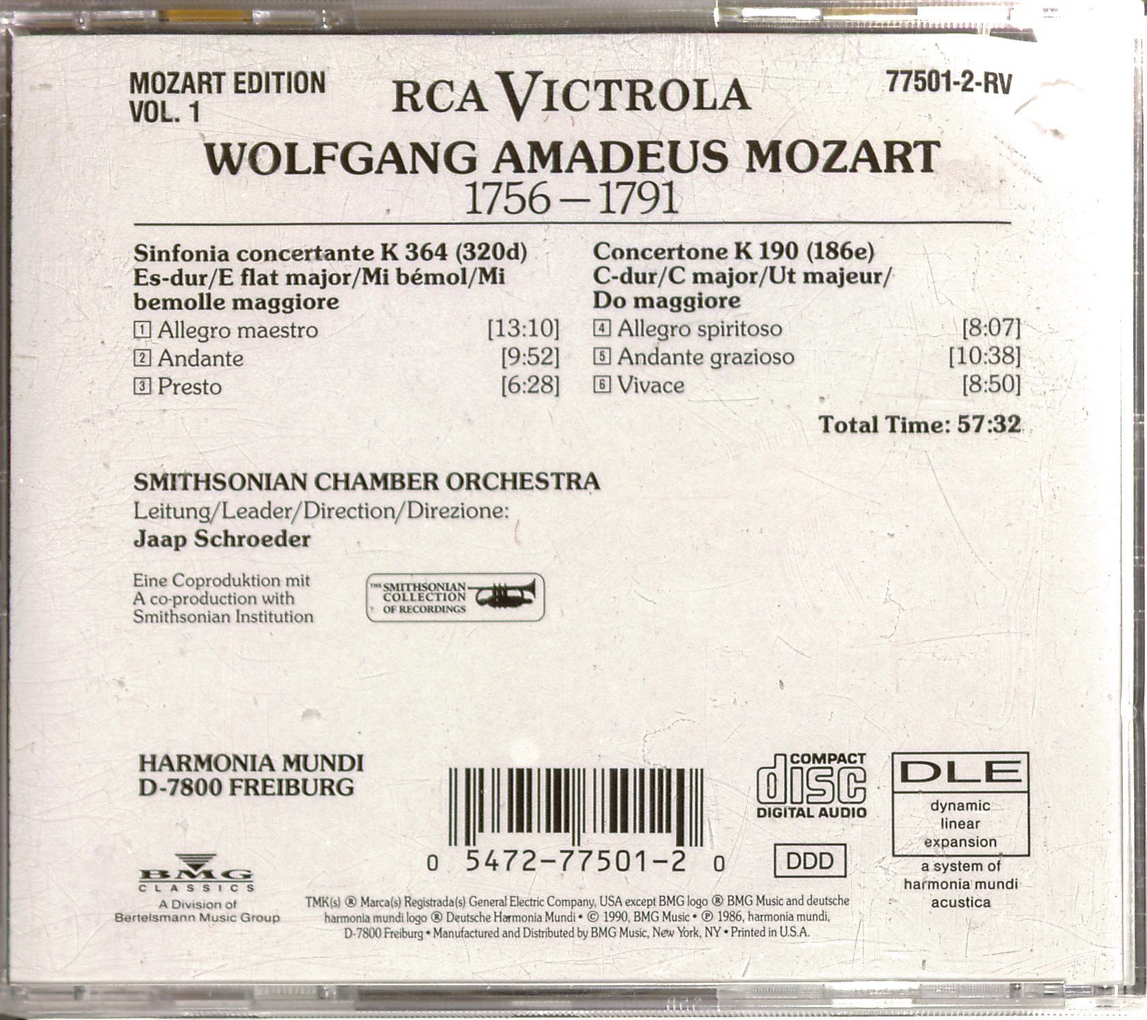 Sinfonia Concertante - Concertone [Audio CD]