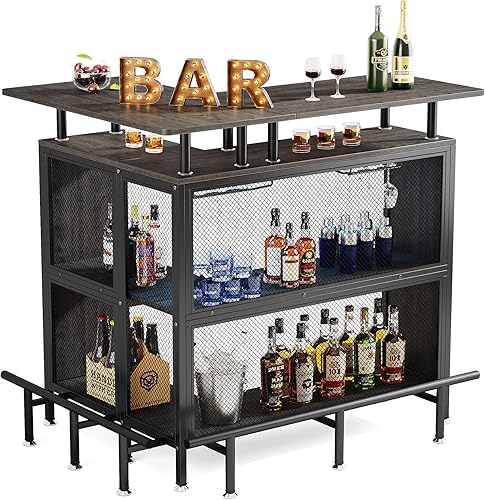 Miniatura 8 de Home Bar Unit Mini Licor Mesa Gabinete