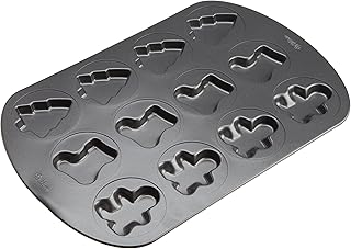 Wilton Nonstick 12 Cavity Holiday Whoopie Pie Pan