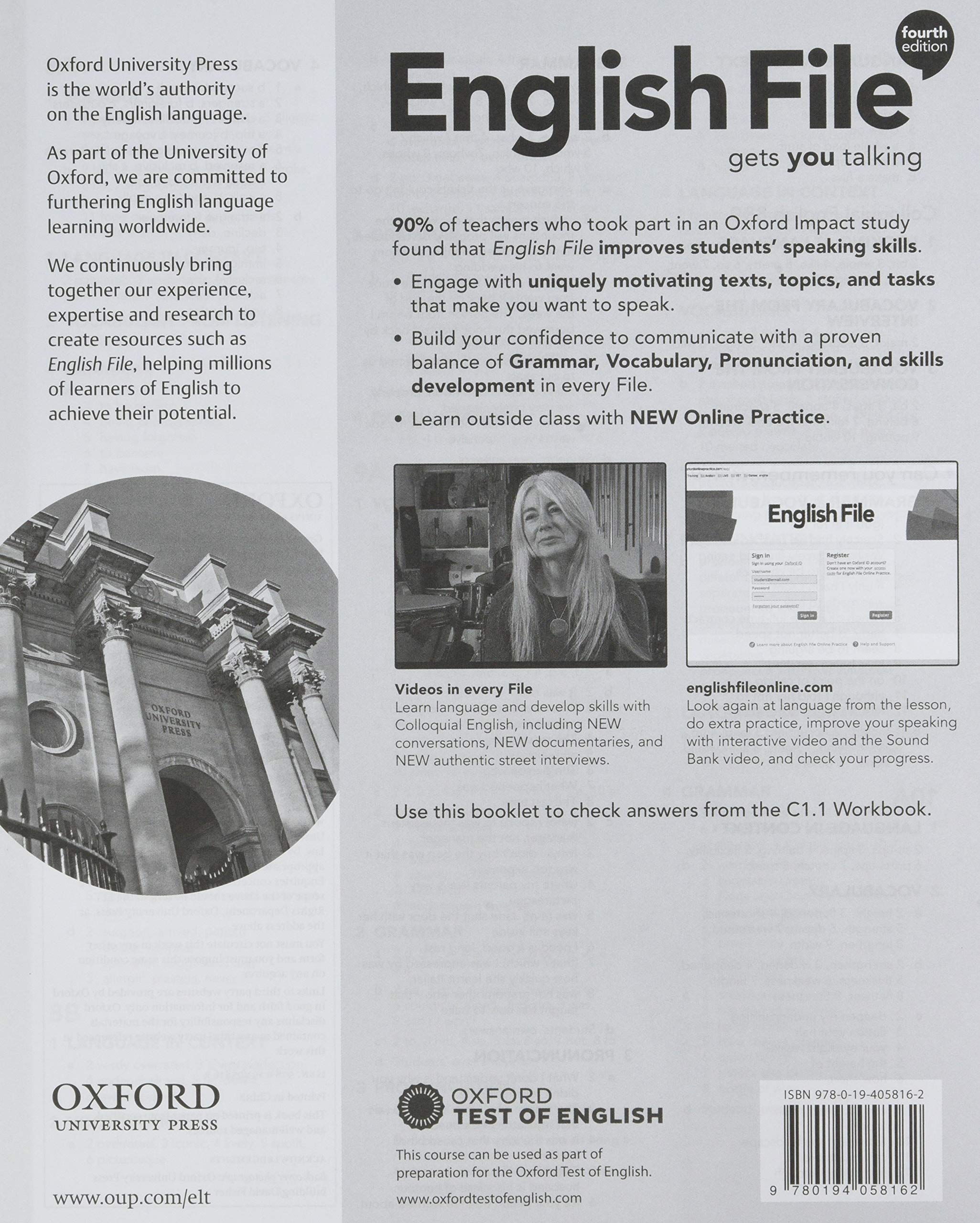English File 4th Edition C1.1. Student's Book and Workbook with Key Pack