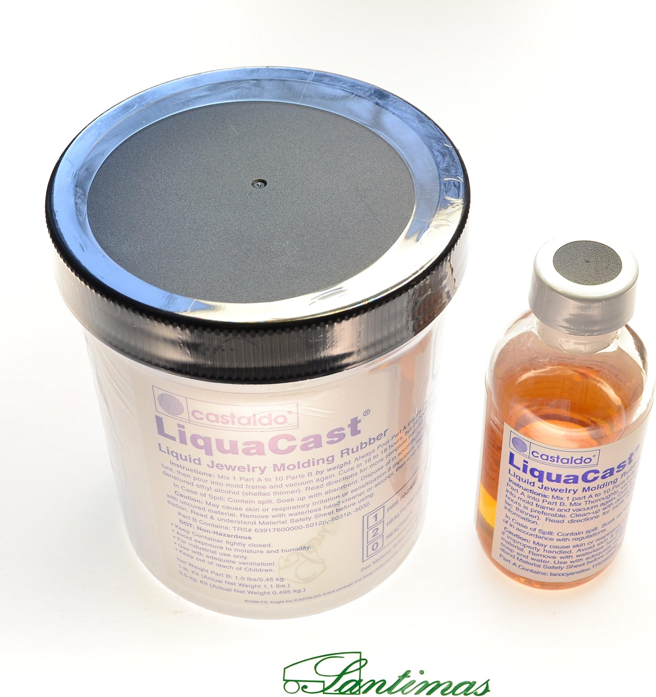 Jewelers Tool, Liquid Jewelry Molding Rubber Castaldo Liquacast 0.5kg. - 1lb.