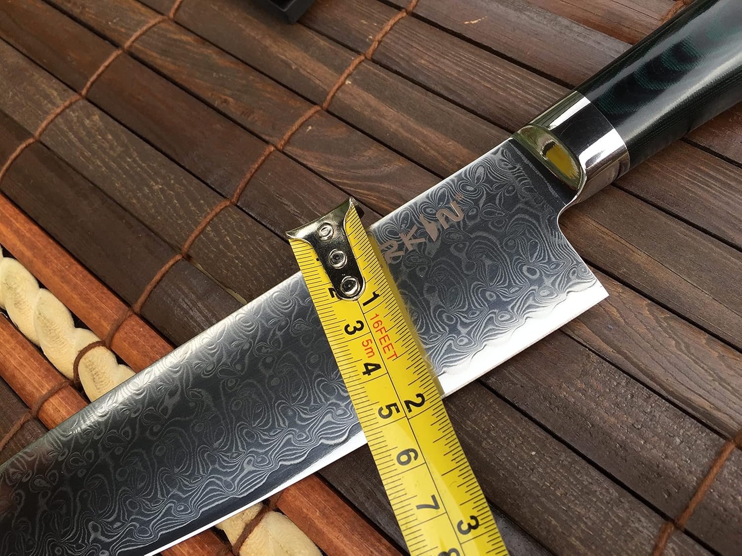 Perkin Damascus Chef Knife Stainless Damascus Steel - LGH