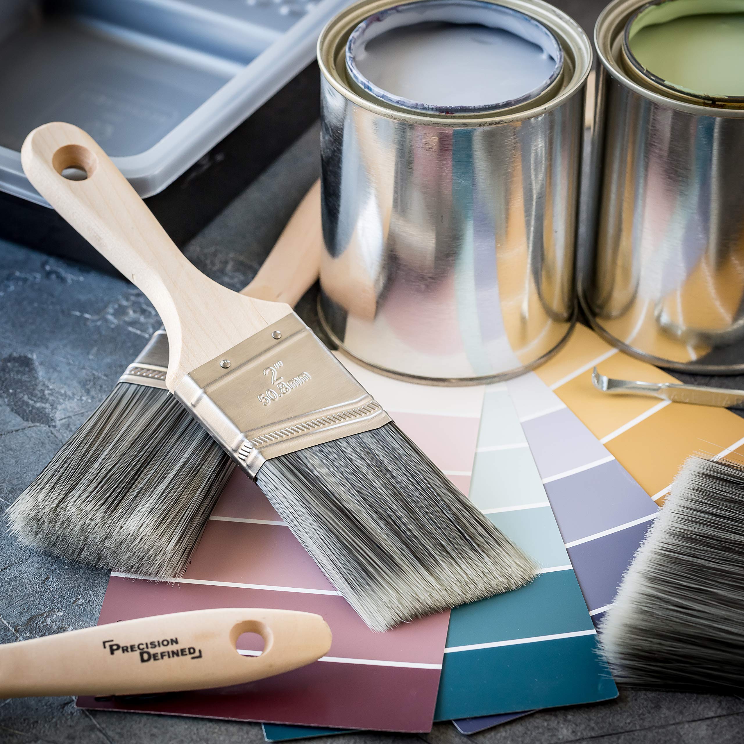 Buy Professional Paint Brush Set 6 Piece Precision Defined HeavyDuty