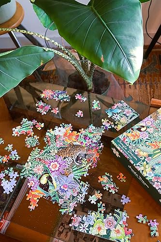 Miniatura 7 de Jungle Dream Rompecabezas de 1000 piezas  Rompecabezas con logotipo blanco  Rompecabezas sostenible para adultos  Tablero 100 reciclado premium