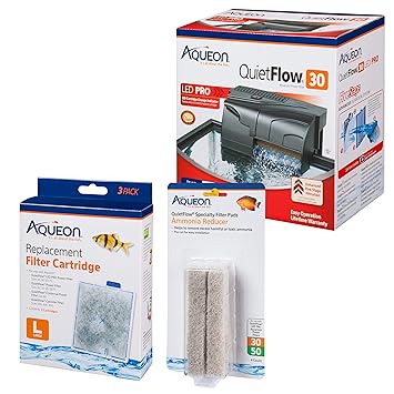 Aqueon Aquarium Filter Kit w/Media (4 Month Supply), up to 45 Gallon