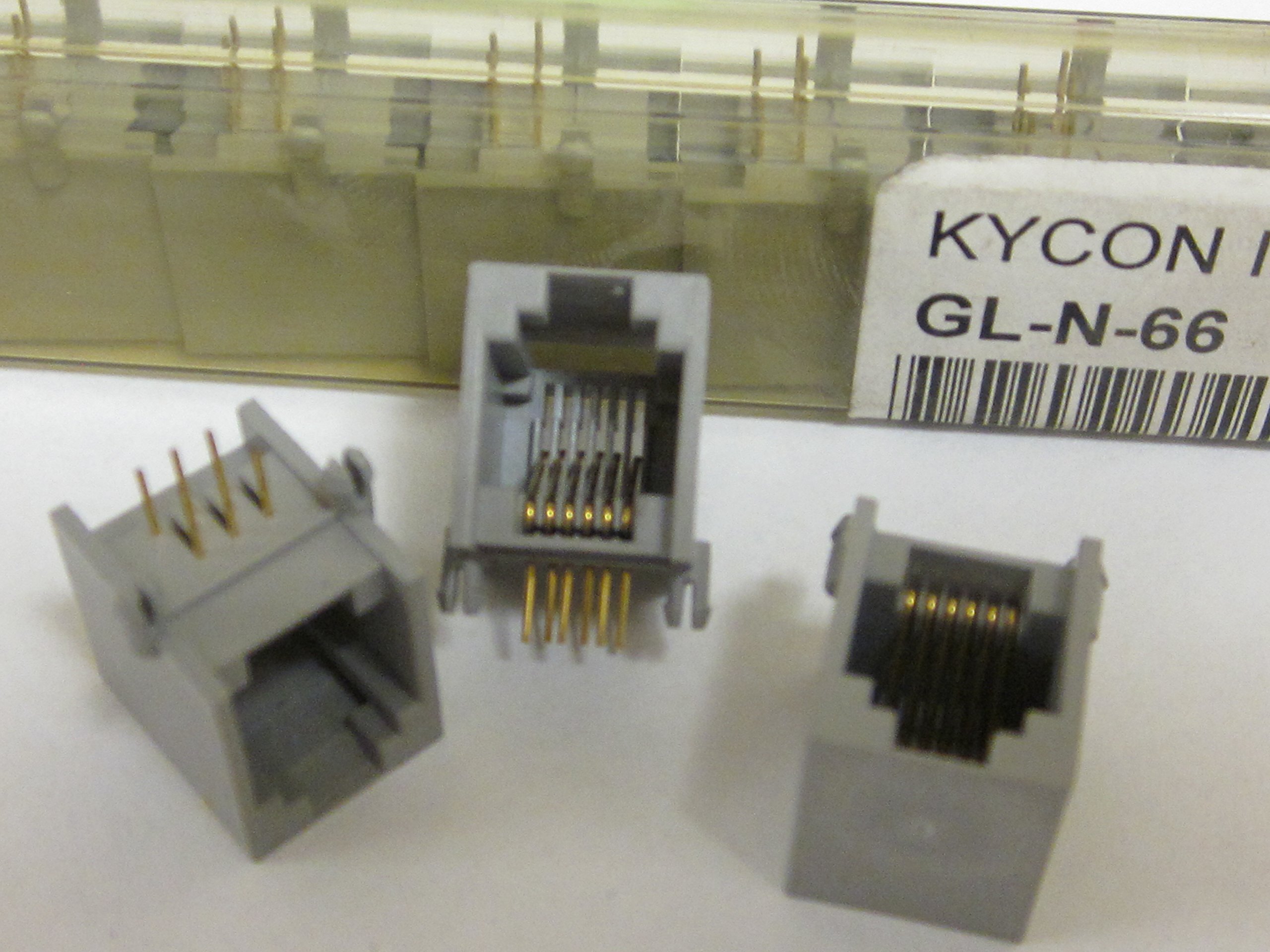 MODJACK LOW/PROF RT<6P6C, 10 pc pack